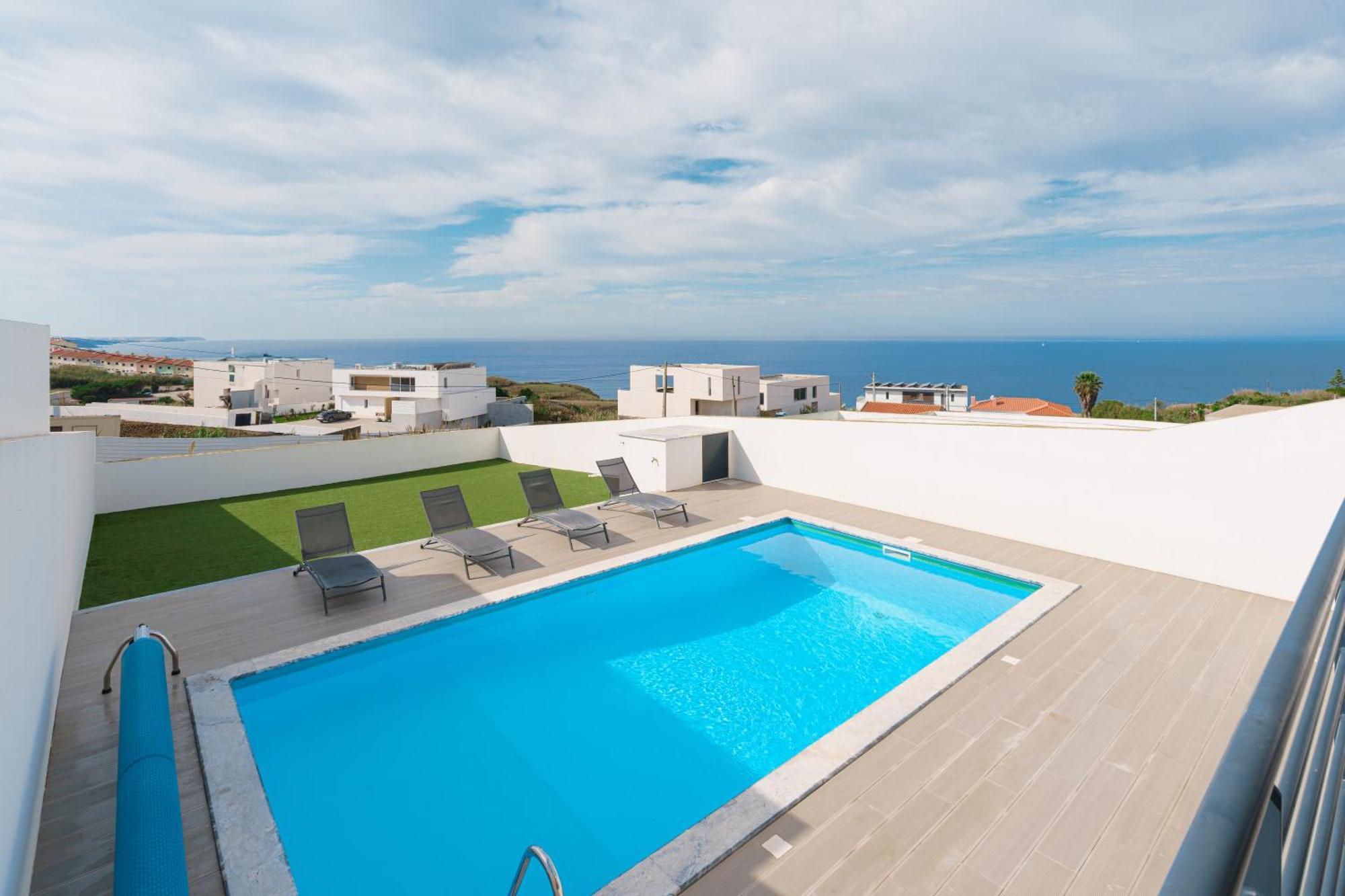Silver Villa With Ocean View Lourinhã Exteriér fotografie
