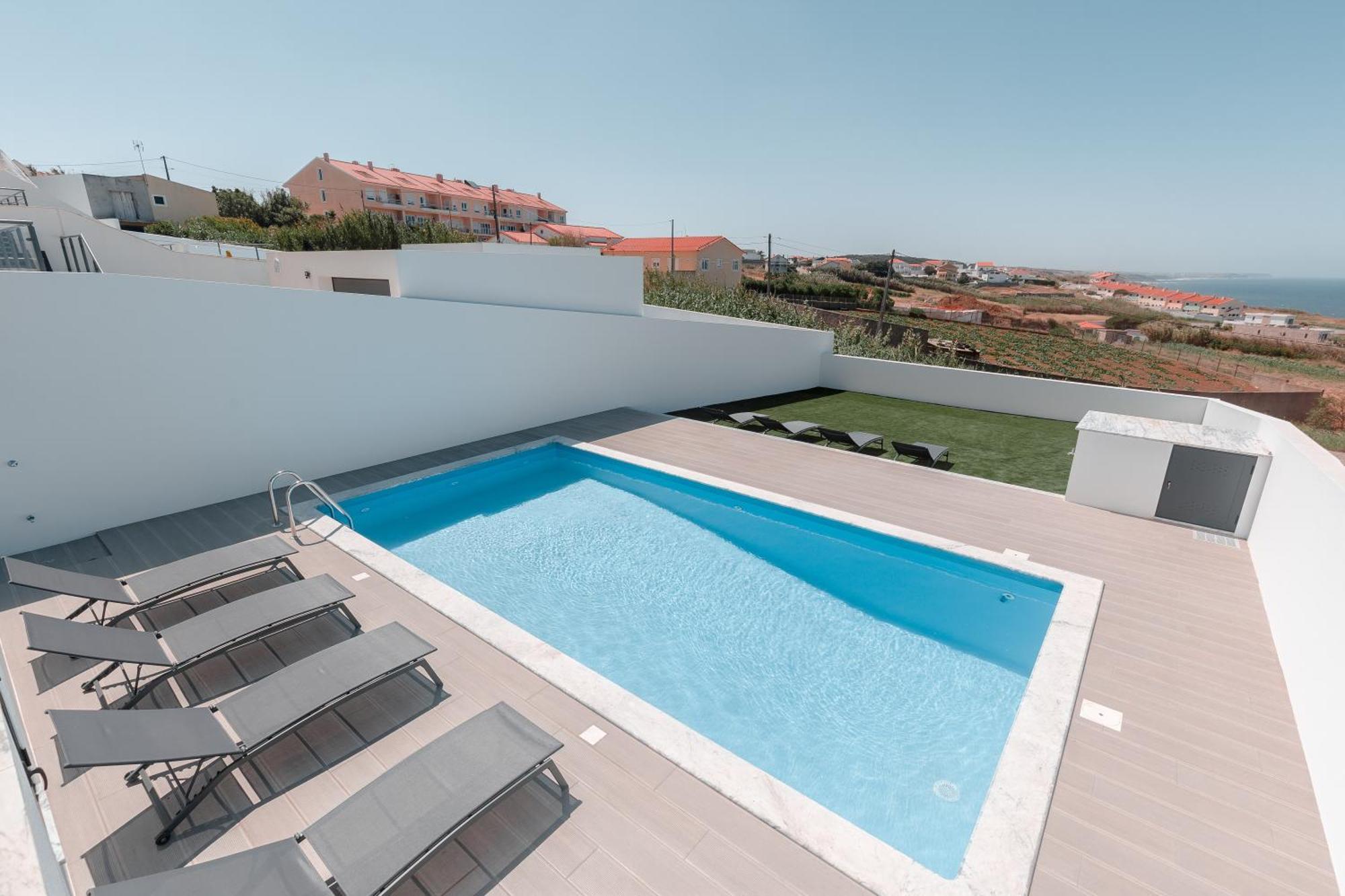 Silver Villa With Ocean View Lourinhã Exteriér fotografie